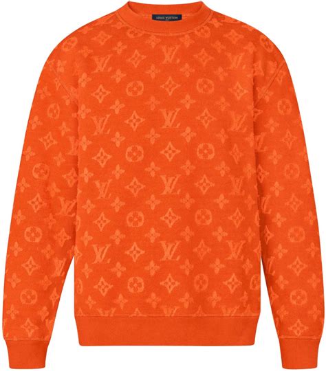 louis vuitton sweater orange|louis vuitton heart sweatshirt.